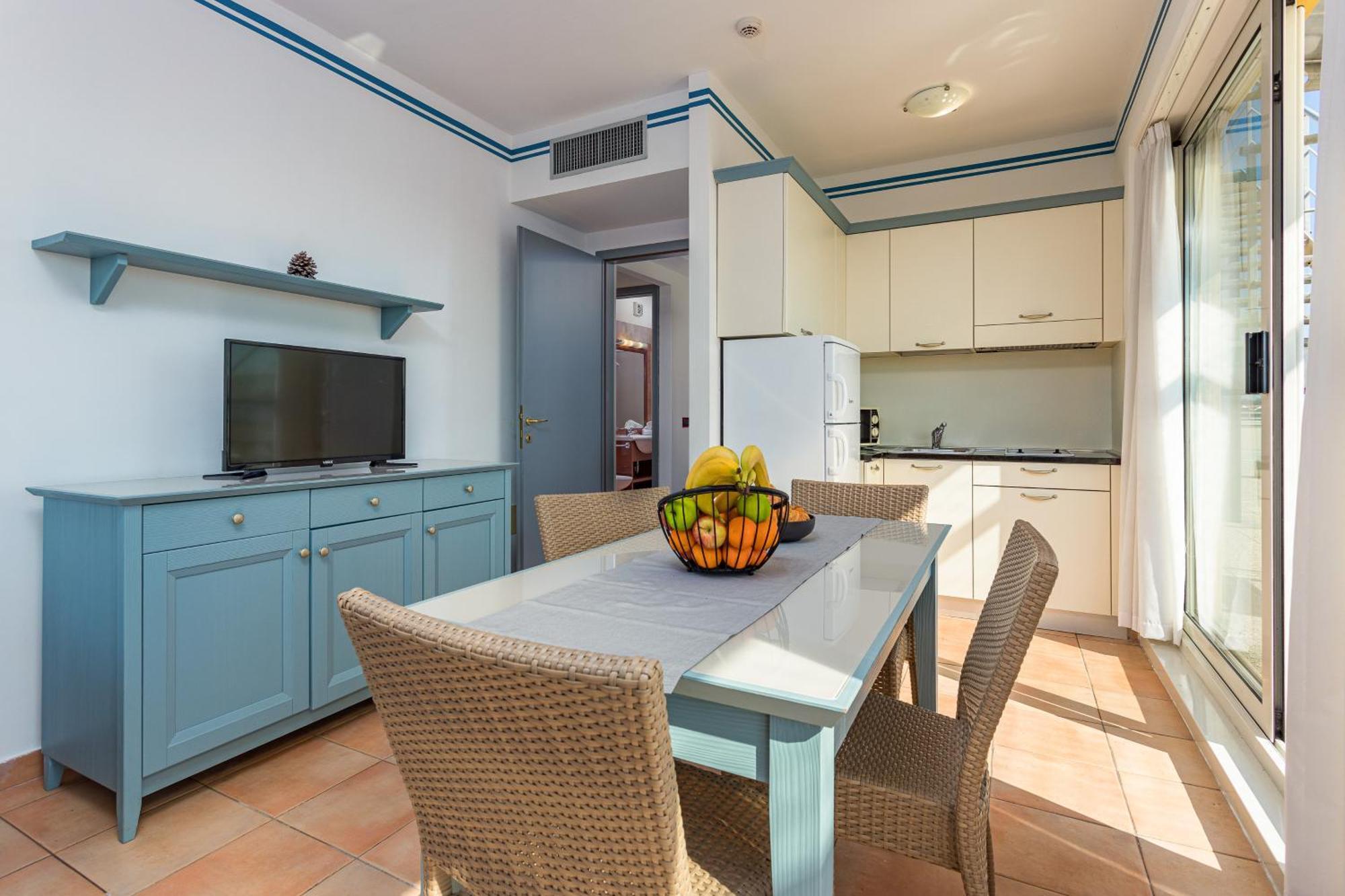 Appartement 1 Chambre avec Balcon - Vue sur Mer (6 Personnes)